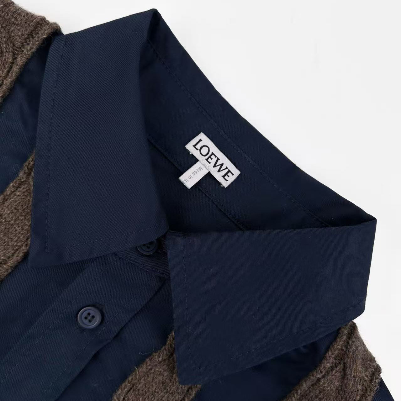 Loewe Blue Hybrid Shirt - DesignerGu