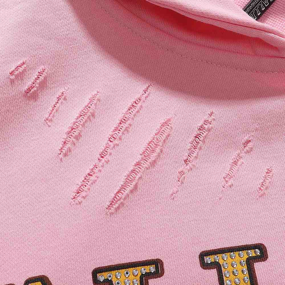 Vale Forever Dreams Zip Up Hoodie 'Pink' - DesignerGu