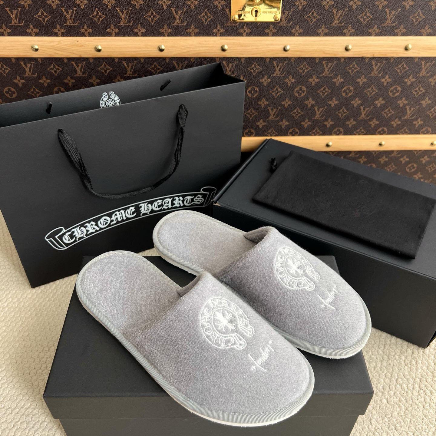Chrome Hearts Malibu Hotel Slippers  - DesignerGu