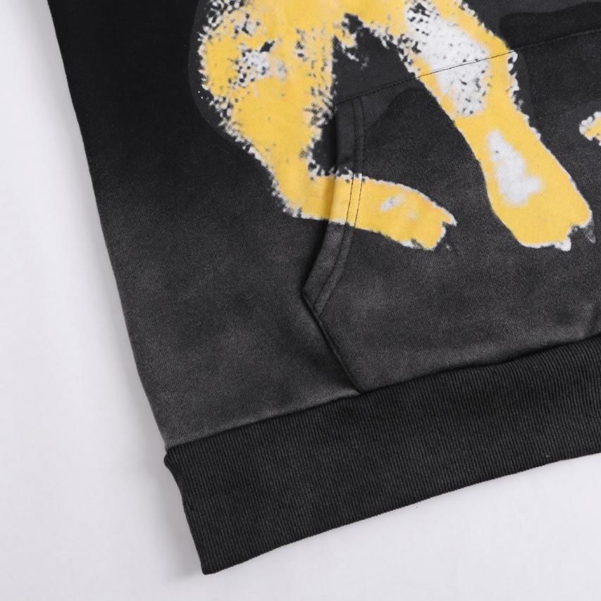 Hellstar Lamb Hoodie 'Black' - DesignerGu