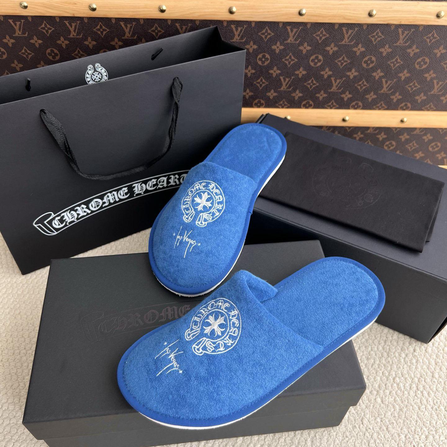 Chrome Hearts Malibu Hotel Slippers  - DesignerGu
