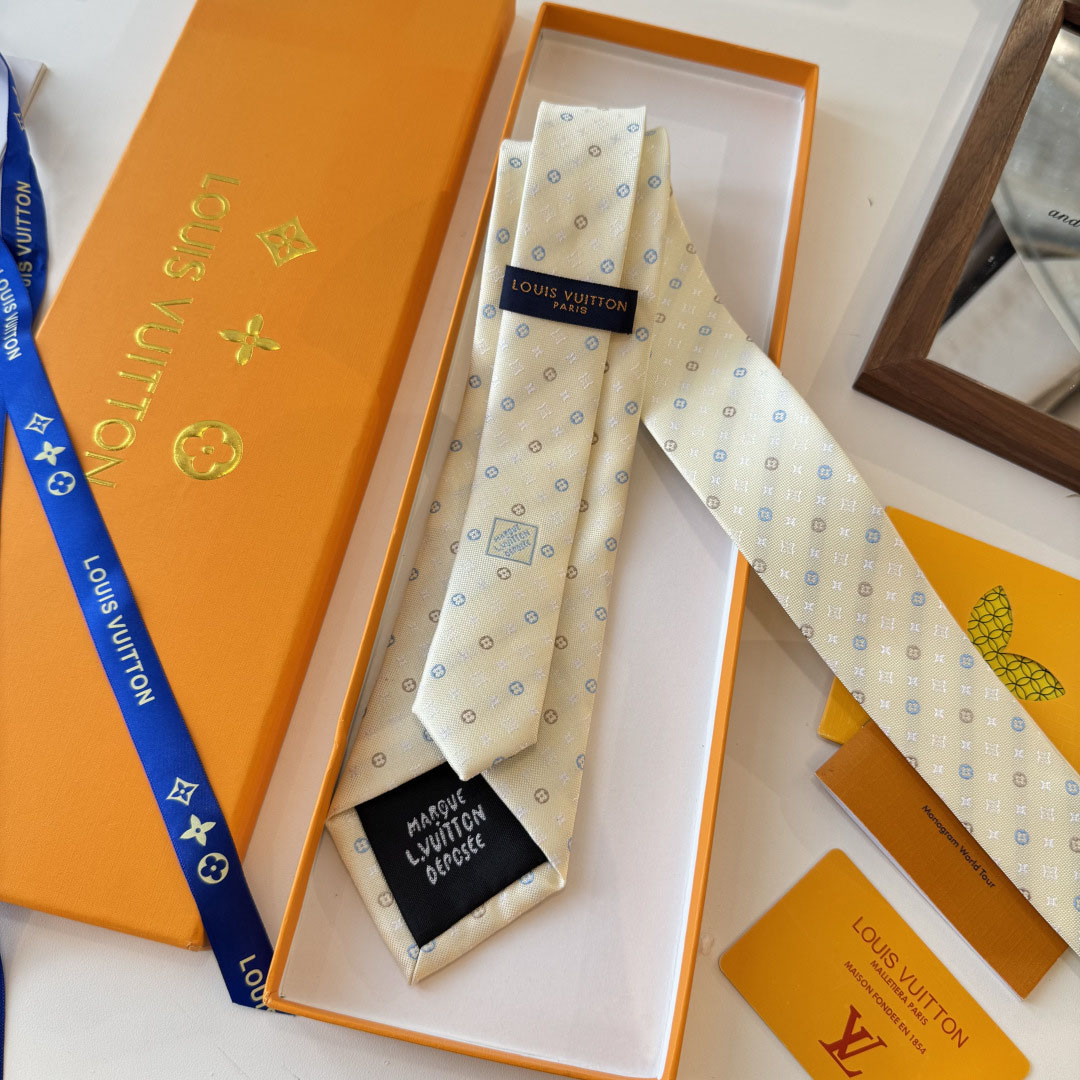 Louis Vuitton Monogram Flower Tie M98097 - DesignerGu