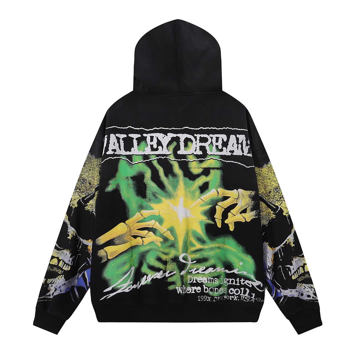Vale Forever Gravedigger Zip-Up Hoodie - DesignerGu