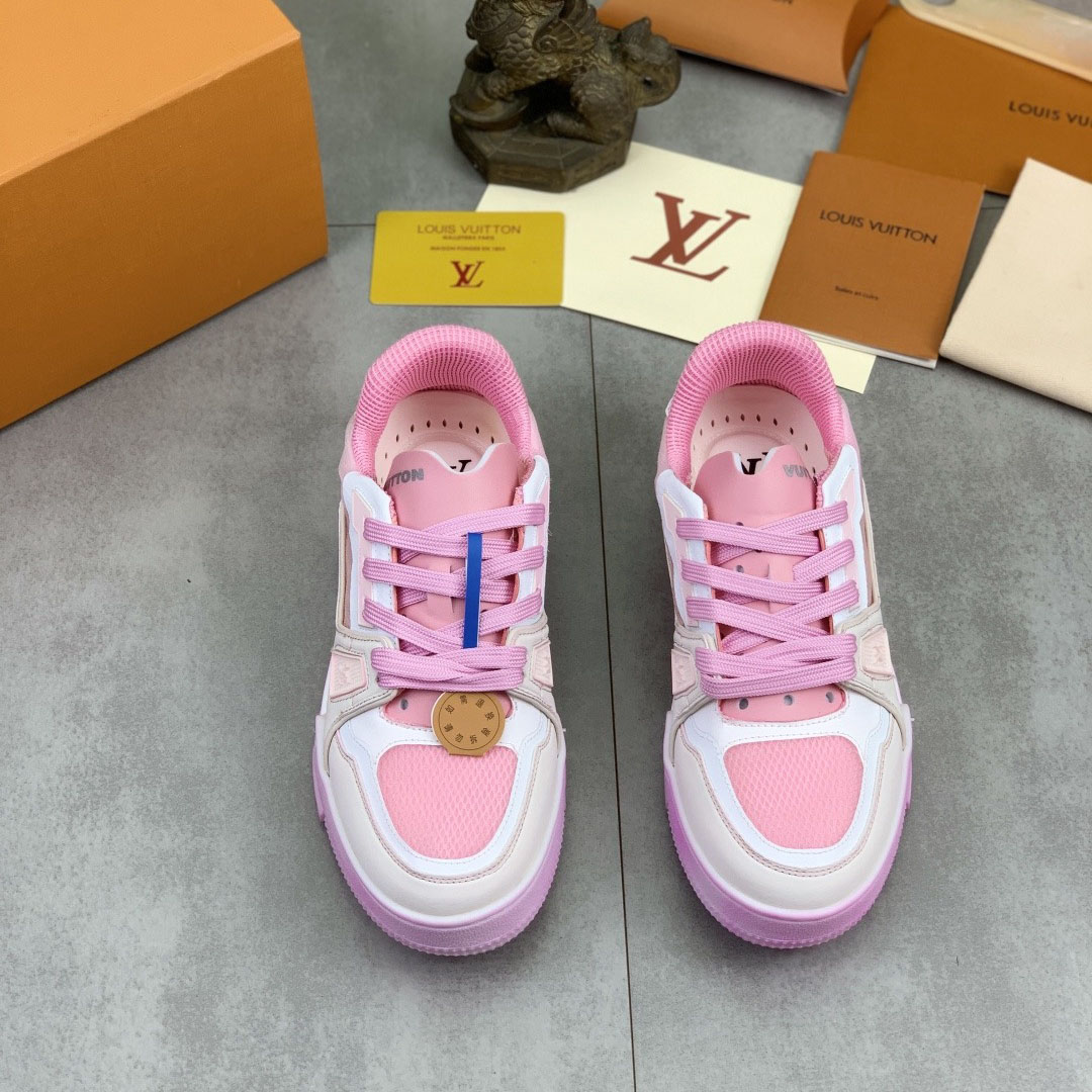 Louis Vuitton LV Trainer Sneaker 1AJS91（upon uk size） - DesignerGu