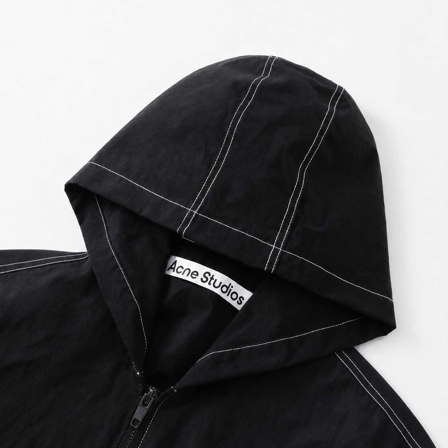 Acne Studios Hooded Logo Jacket - DesignerGu