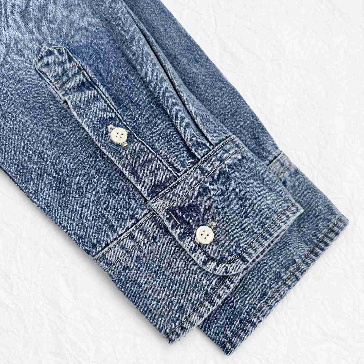 Celine Shirt In Cotton Denim  - DesignerGu