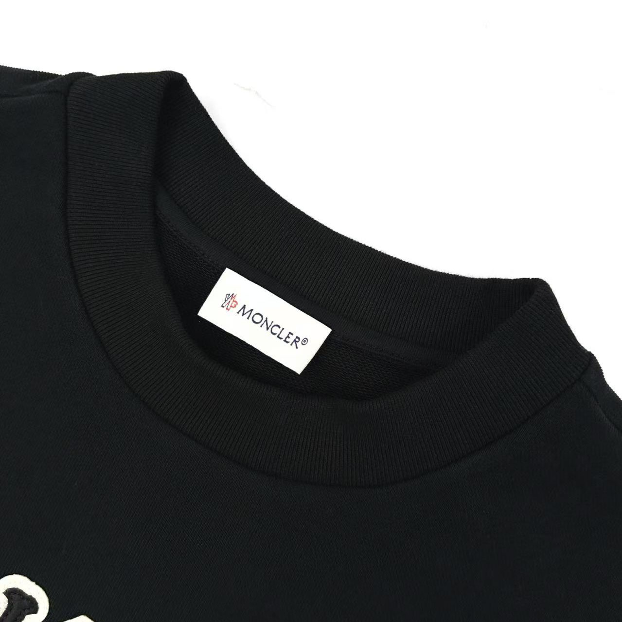 Moncler  Logo Cotton Sweatshirt - DesignerGu