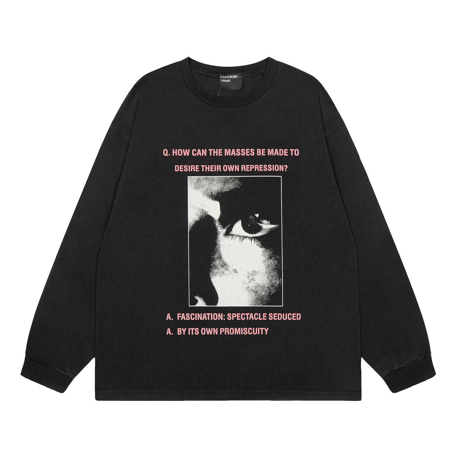 Enfants Riches Déprimés Maxfield Exclusive Ideology Materialized Long Sleeve T-Shirt - DesignerGu