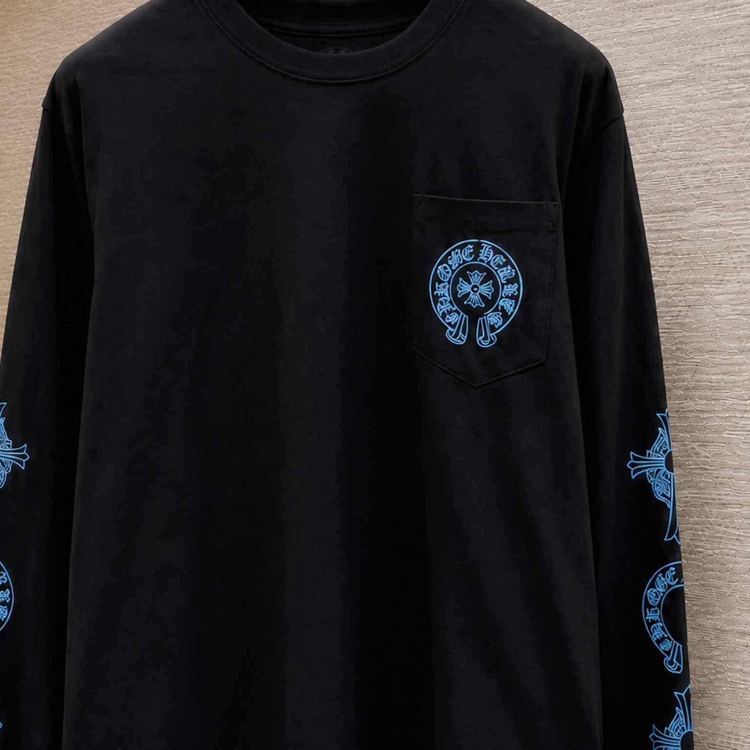 Chrome Hearts Multi Logo Long-Sleeve 'Black' - DesignerGu
