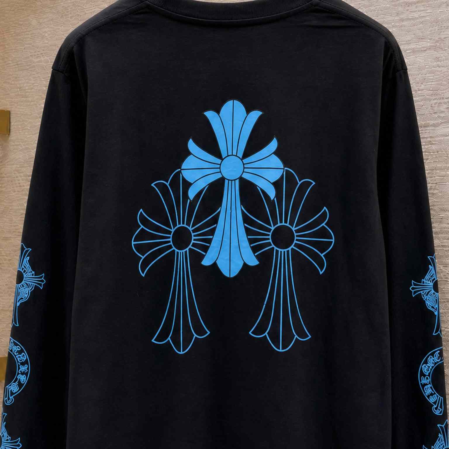 Chrome Hearts Multi Logo Long-Sleeve 'Black' - DesignerGu
