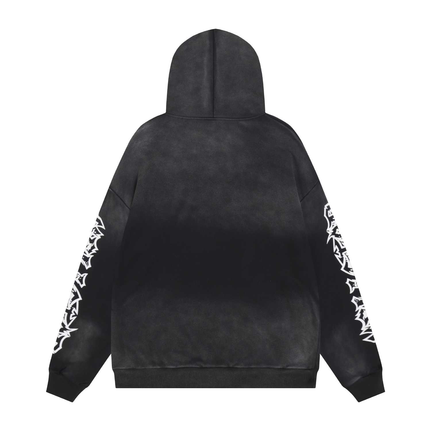 Hellstar Stars Shine Graffiti Hoodie 'Black' - DesignerGu