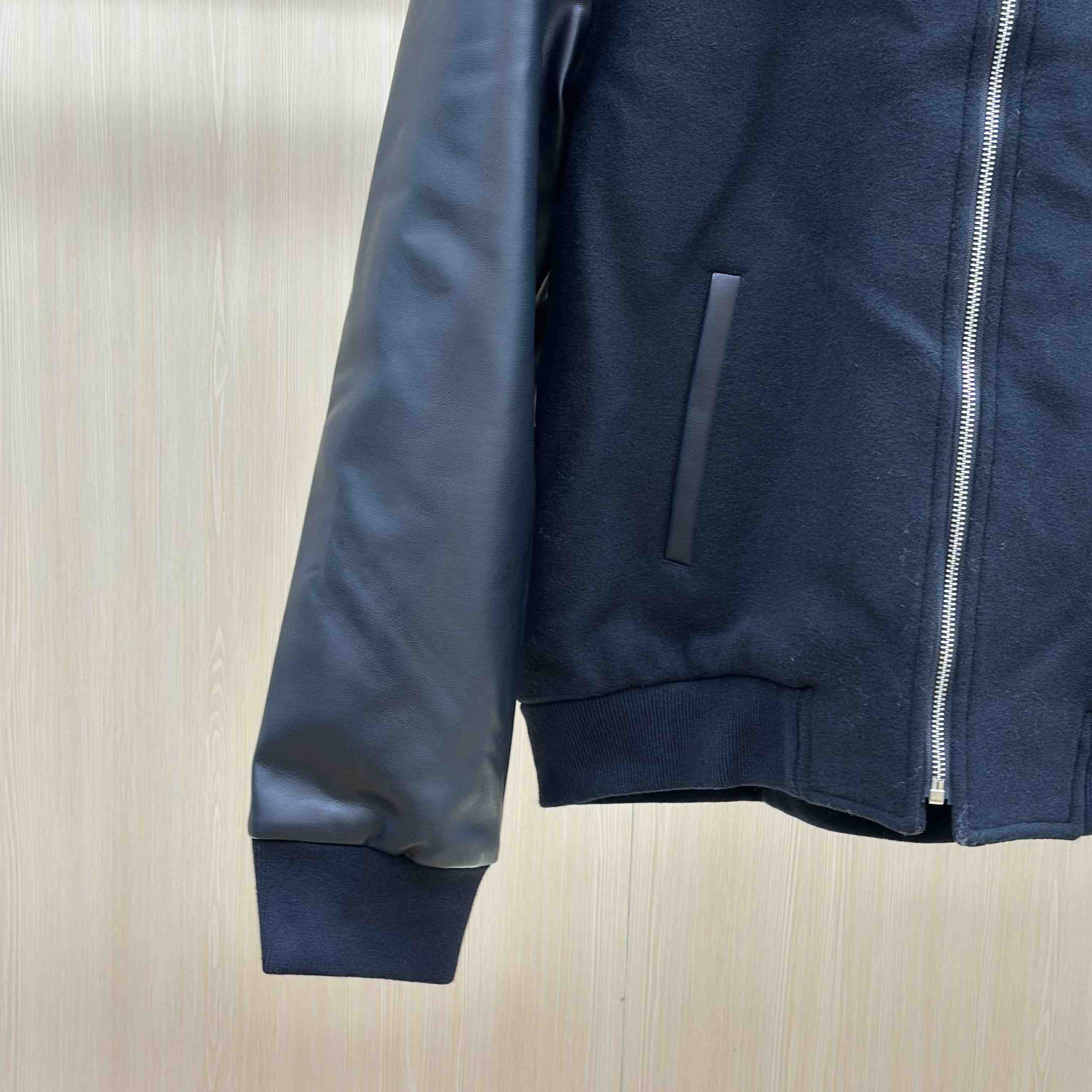 Celine Teddy Jacket In Double-Face Wool - DesignerGu