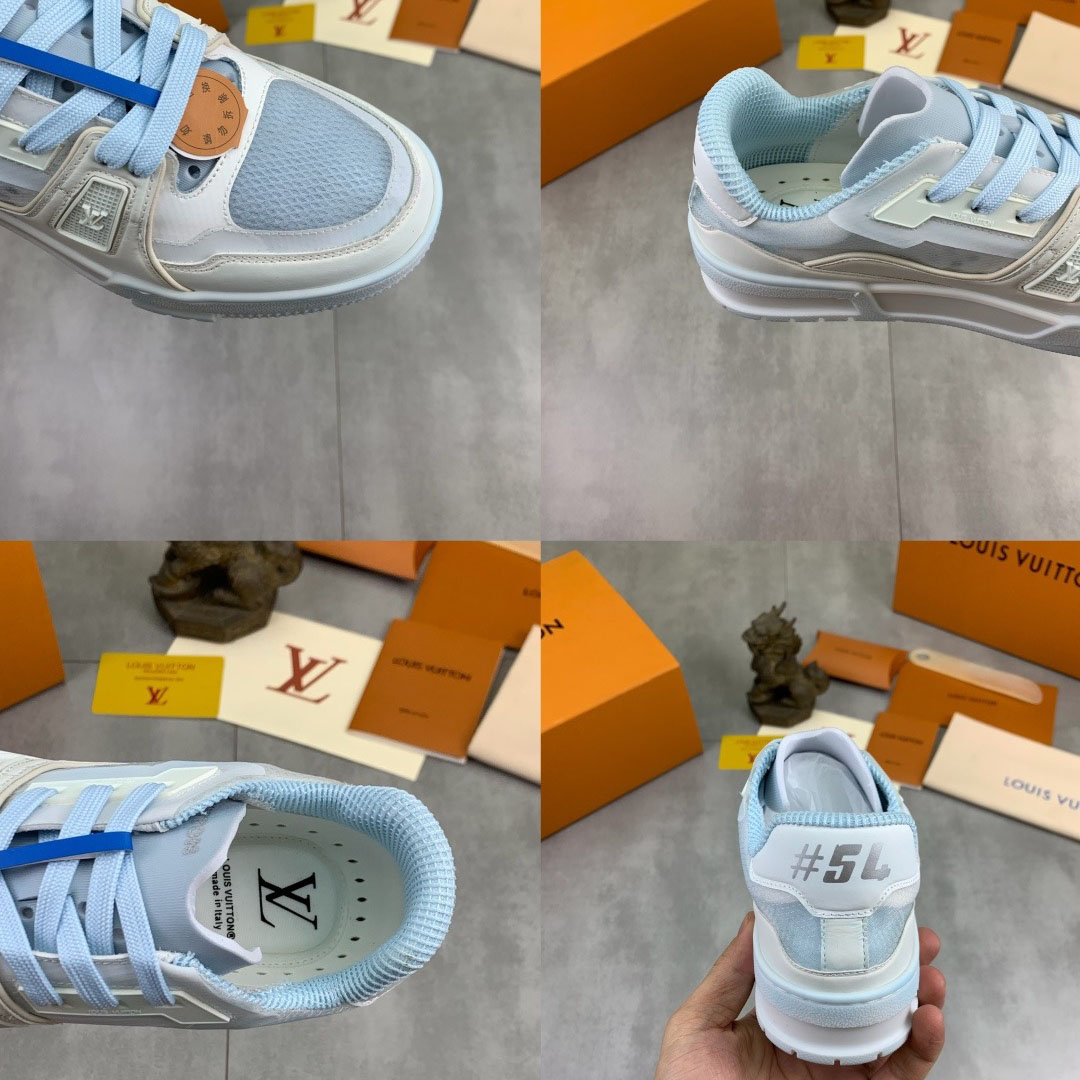 Louis Vuitton LV Trainer Sneaker 1AJSAA（upon uk size） - DesignerGu