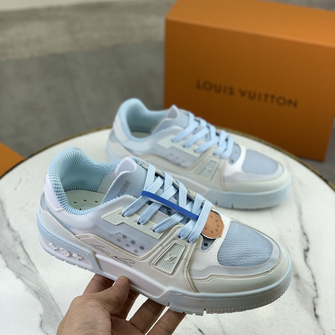 Louis Vuitton LV Trainer Sneaker 1AJSAA（upon uk size） - DesignerGu