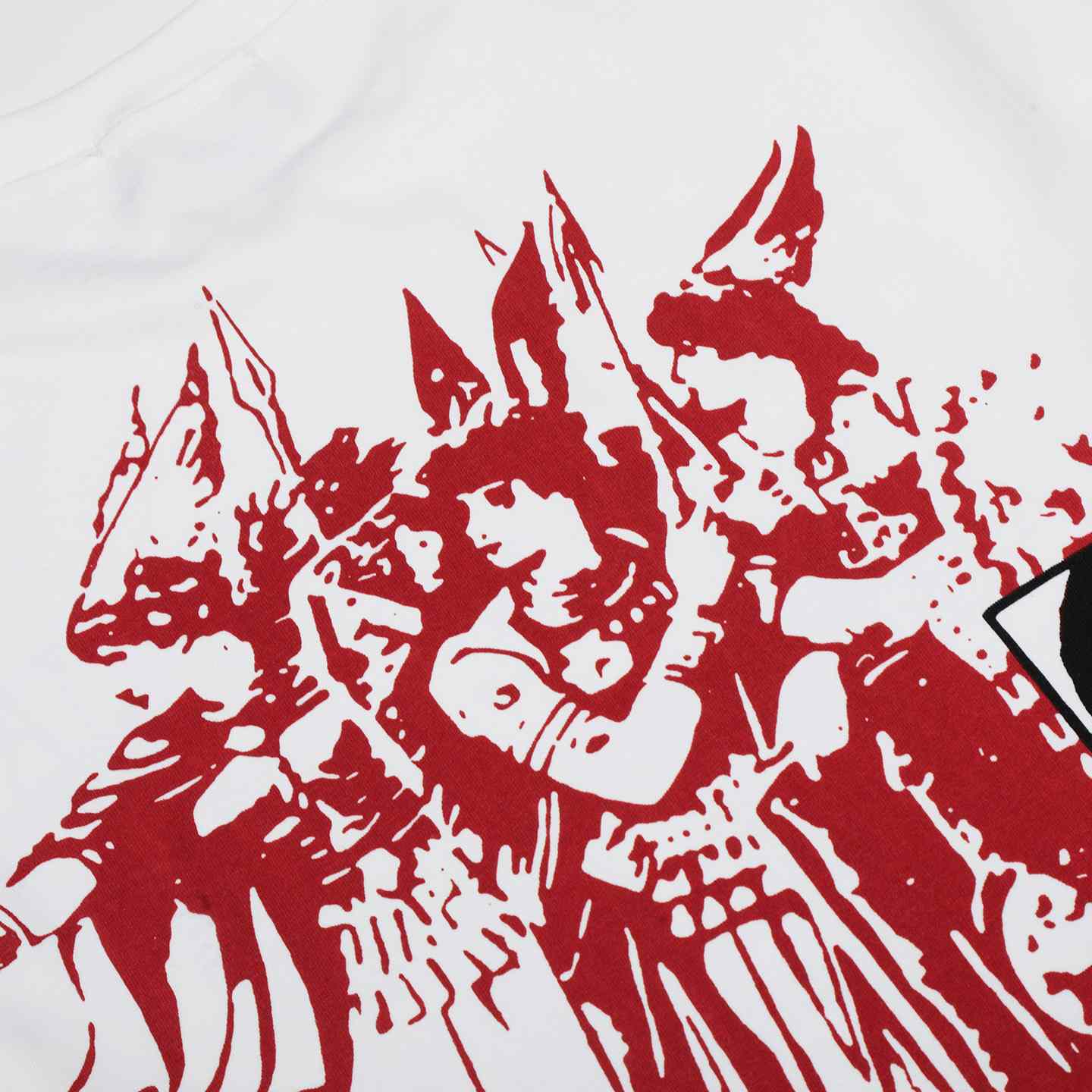 Enfants Riches Déprimés Living Altar Long-Sleeve T-Shirt 'Faded White' - DesignerGu