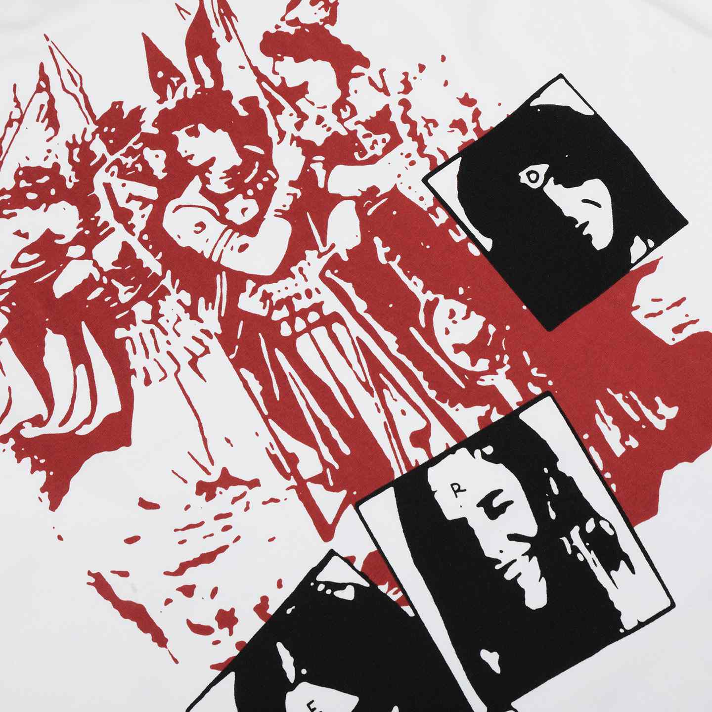 Enfants Riches Déprimés Living Altar Long-Sleeve T-Shirt 'Faded White' - DesignerGu