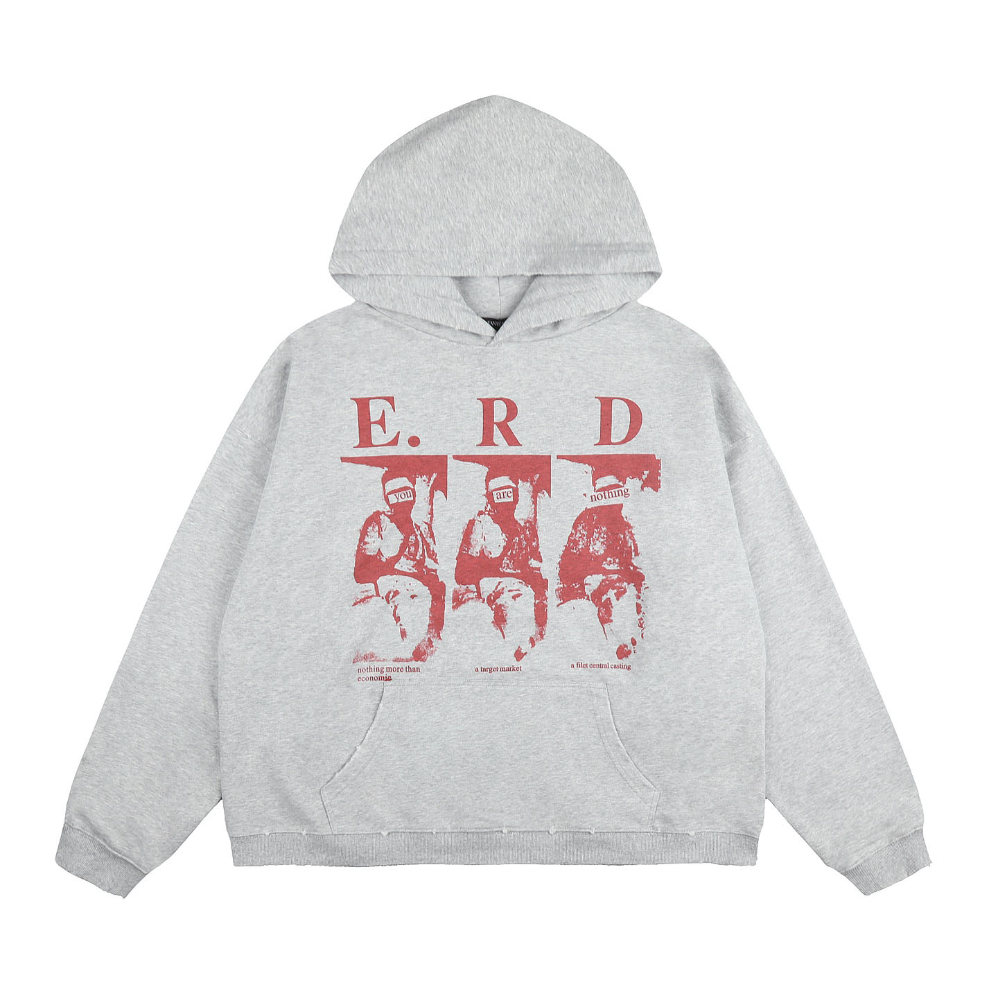 Enfants Riches Déprimés You Are Nothing Hoodie 'Heather Grey' - DesignerGu