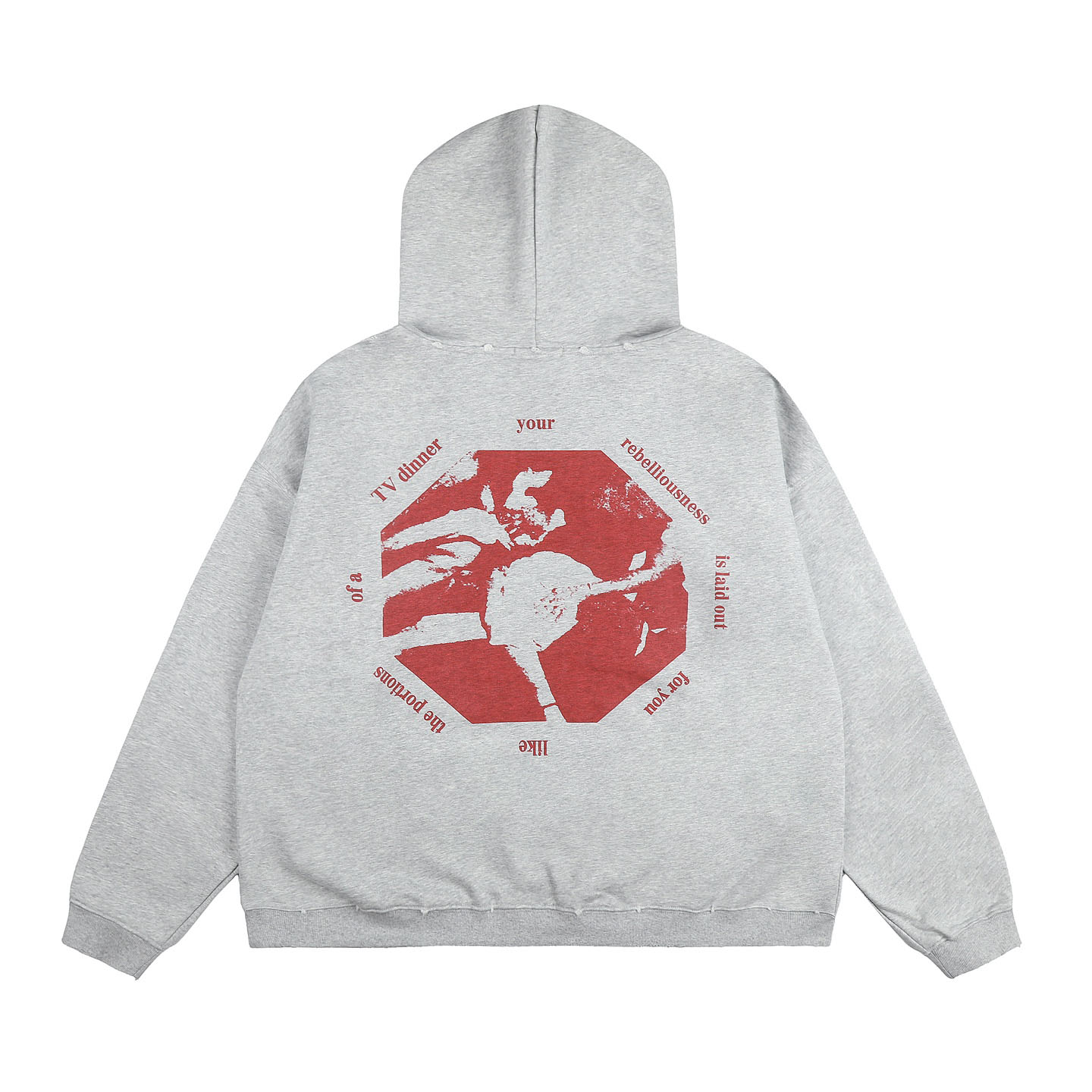 Enfants Riches Déprimés You Are Nothing Hoodie 'Heather Grey' - DesignerGu