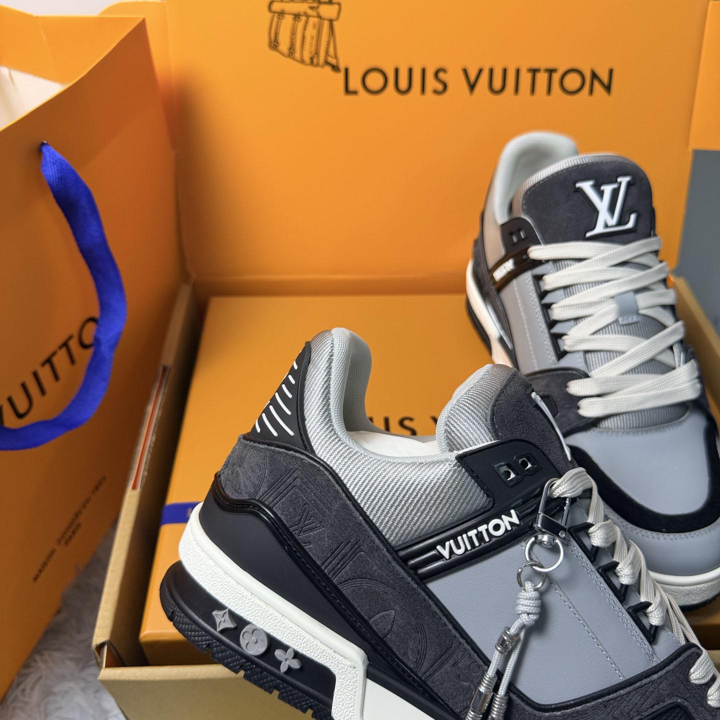 Louis Vuitton LV Trainer Sneaker 1AKP7S（upon uk size） - DesignerGu