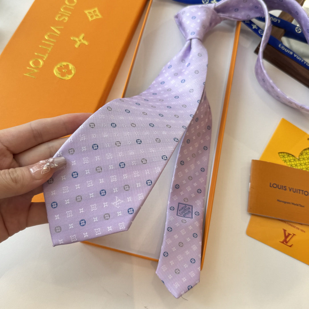Louis Vuitton Monogram Flower Tie M98098 - DesignerGu