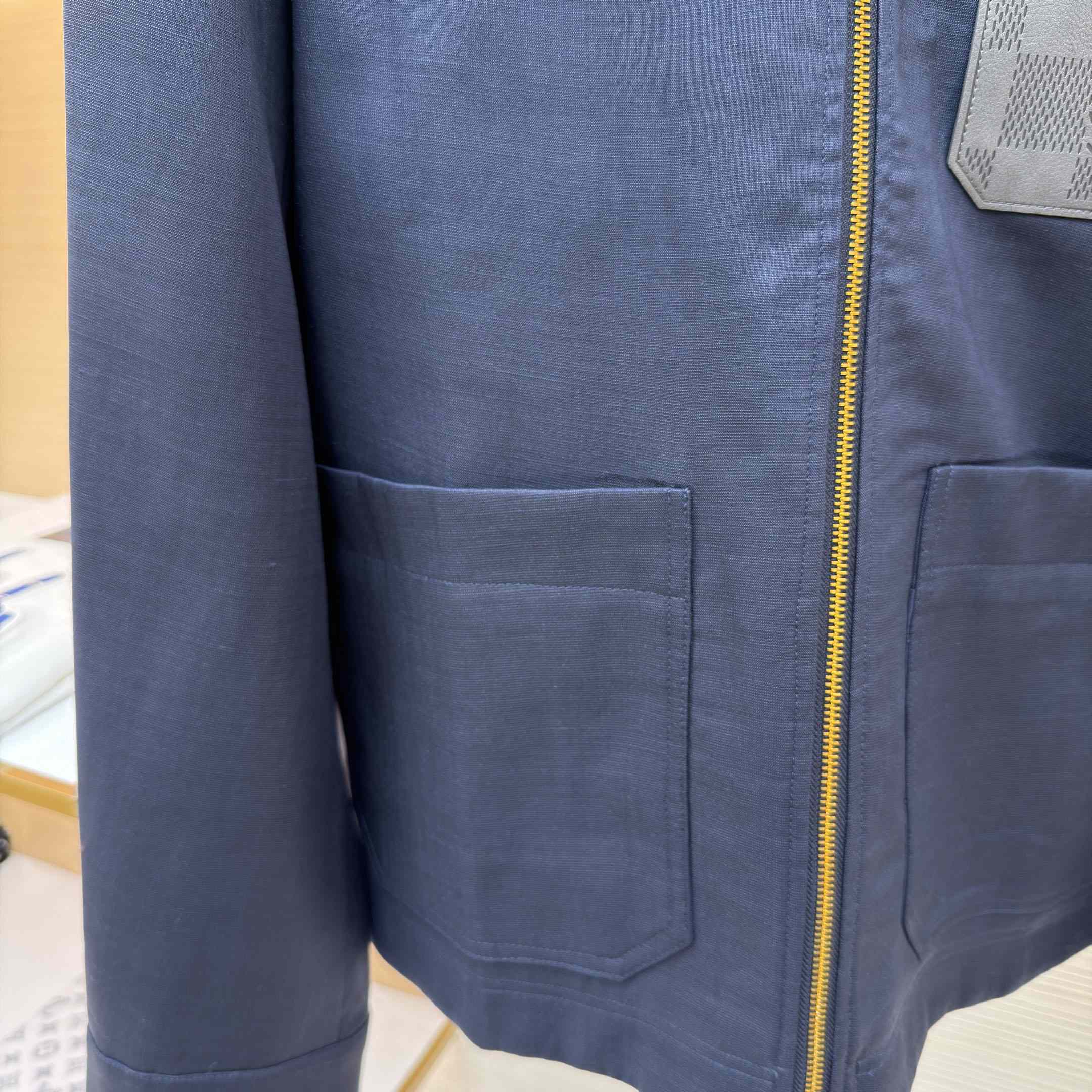 Louis Vuitton Light Linen Workwear Jacket 1AK6G7 - DesignerGu