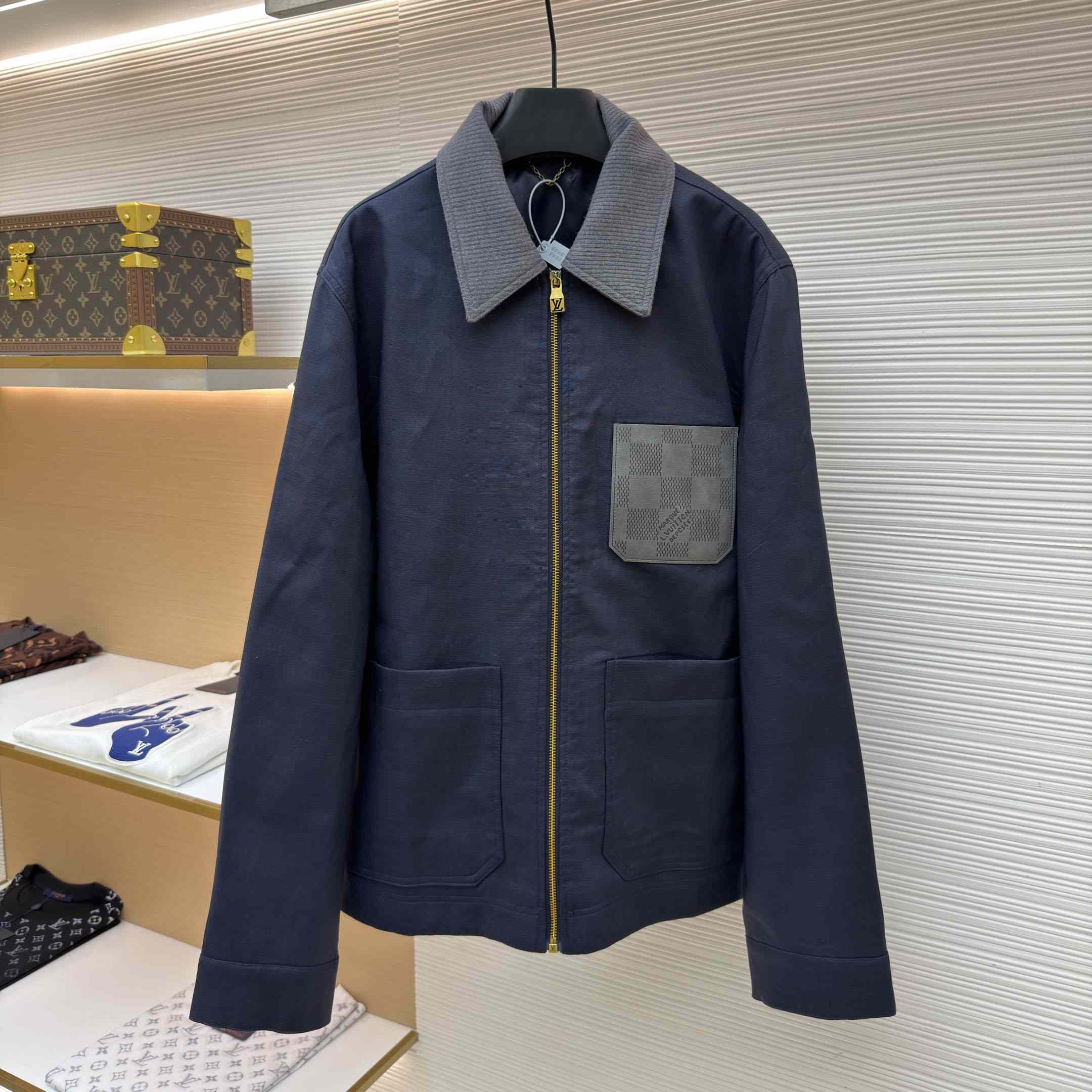 Louis Vuitton Light Linen Workwear Jacket 1AK6G7 - DesignerGu