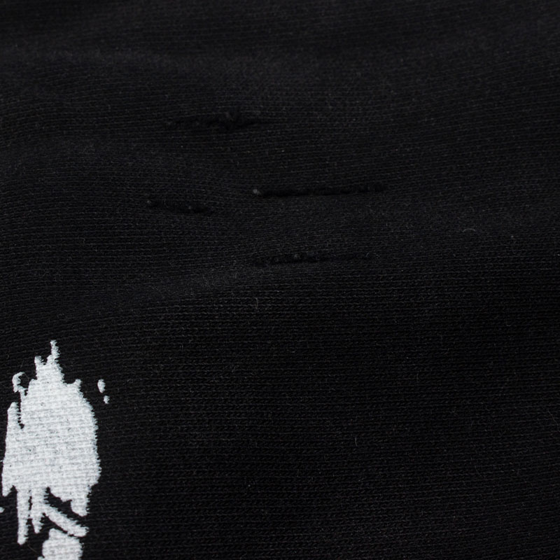 Satoshi Nakamoto Luke Distressed Effect Hoodie - DesignerGu