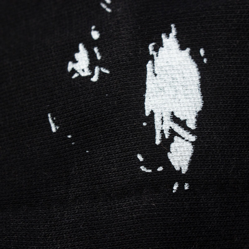 Satoshi Nakamoto Luke Distressed Effect Hoodie - DesignerGu