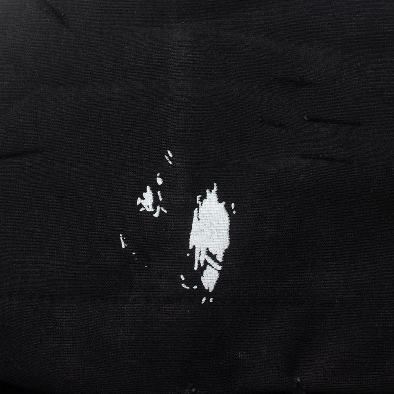 Satoshi Nakamoto Luke Distressed Effect Hoodie - DesignerGu