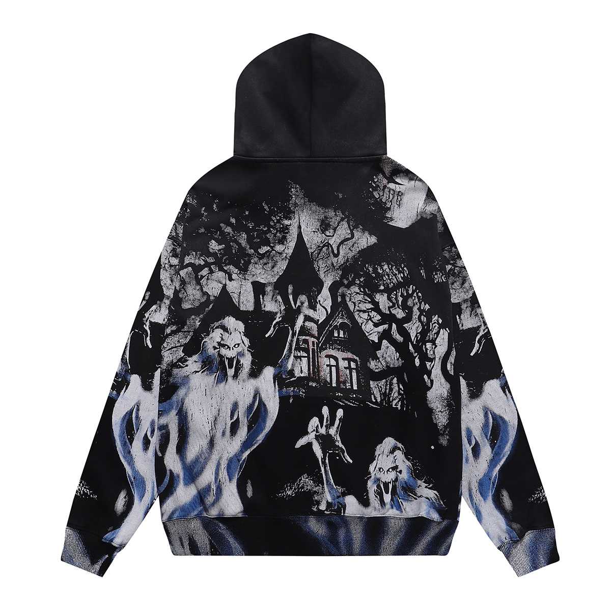 Vale Forever Casper Zip Up Hoodie 'Black' - DesignerGu