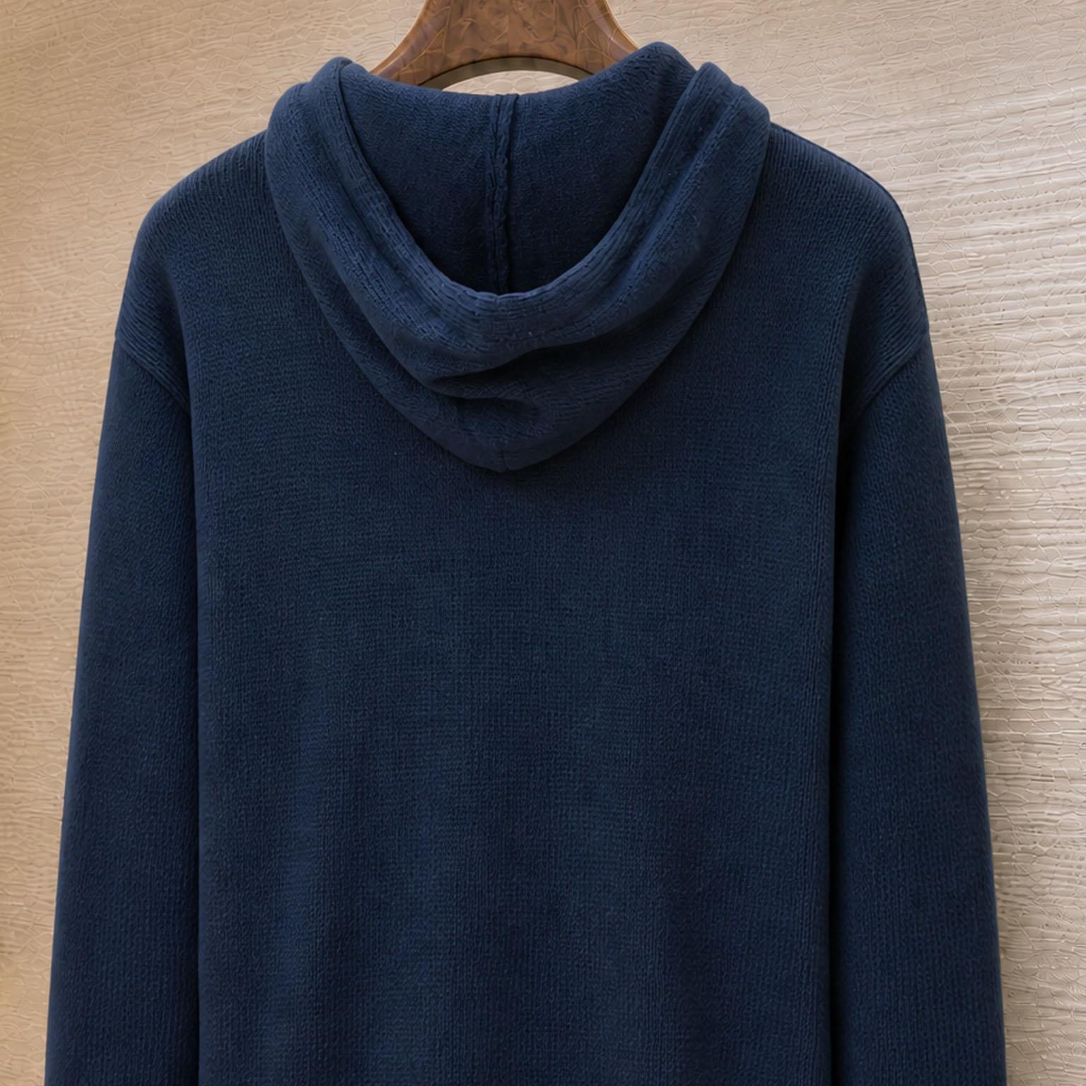 Celine Cotton Hooded Sweater - DesignerGu