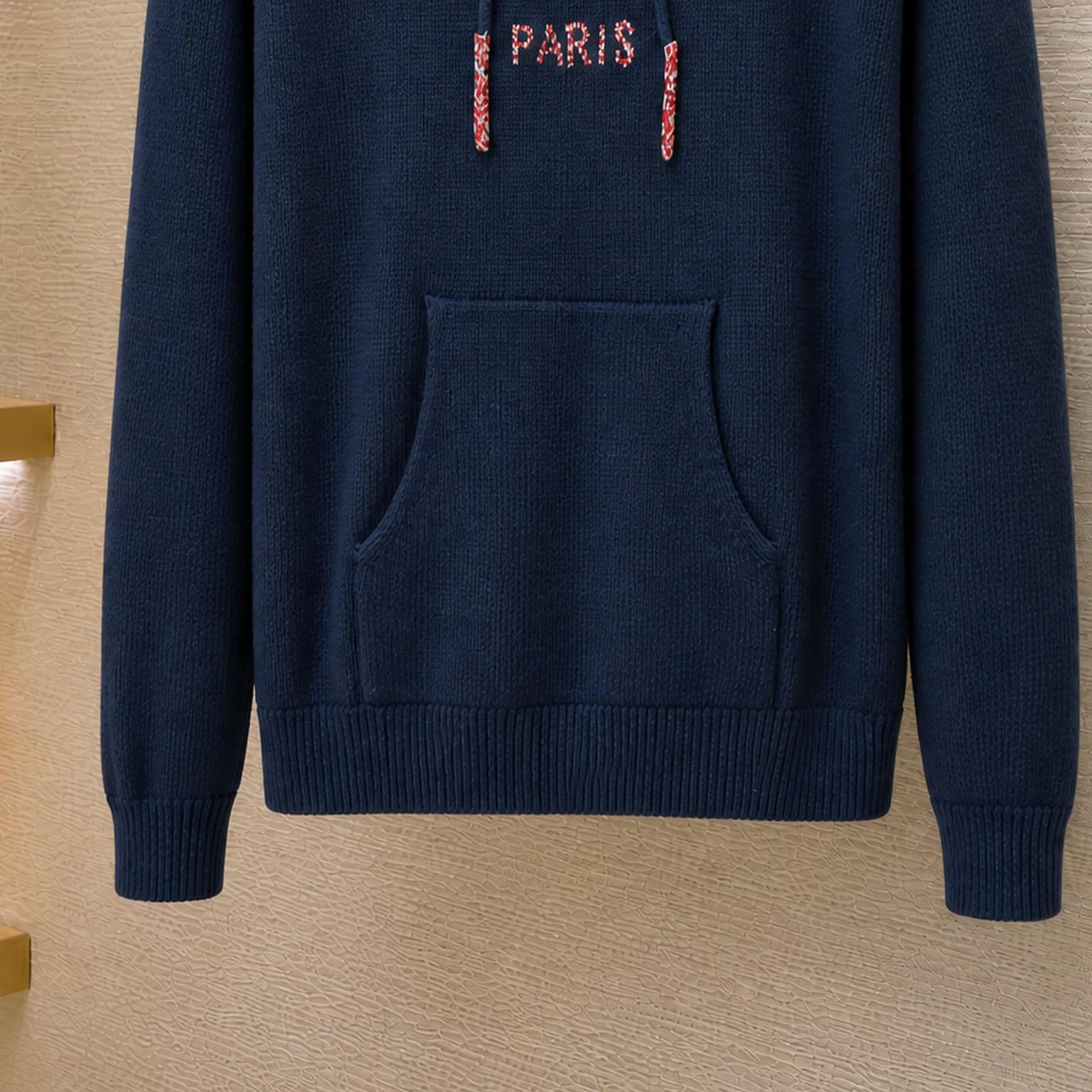 Celine Cotton Hooded Sweater - DesignerGu