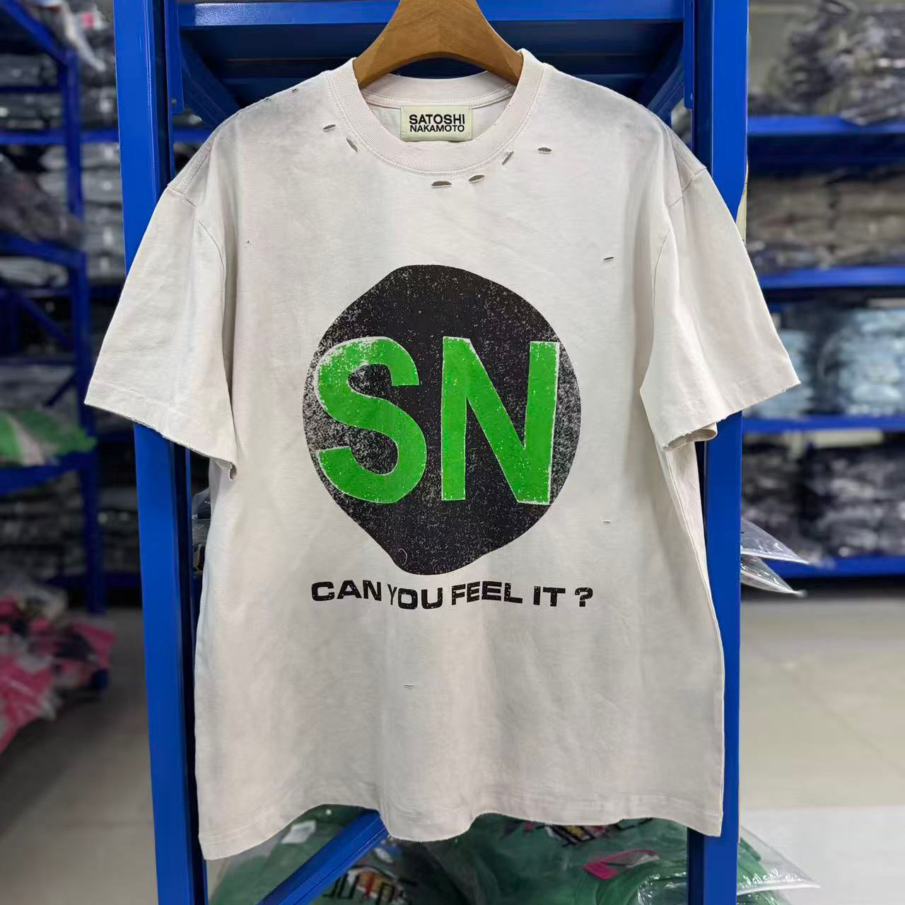 Satoshi Nakamoto Can You Feel It Tee - DesignerGu