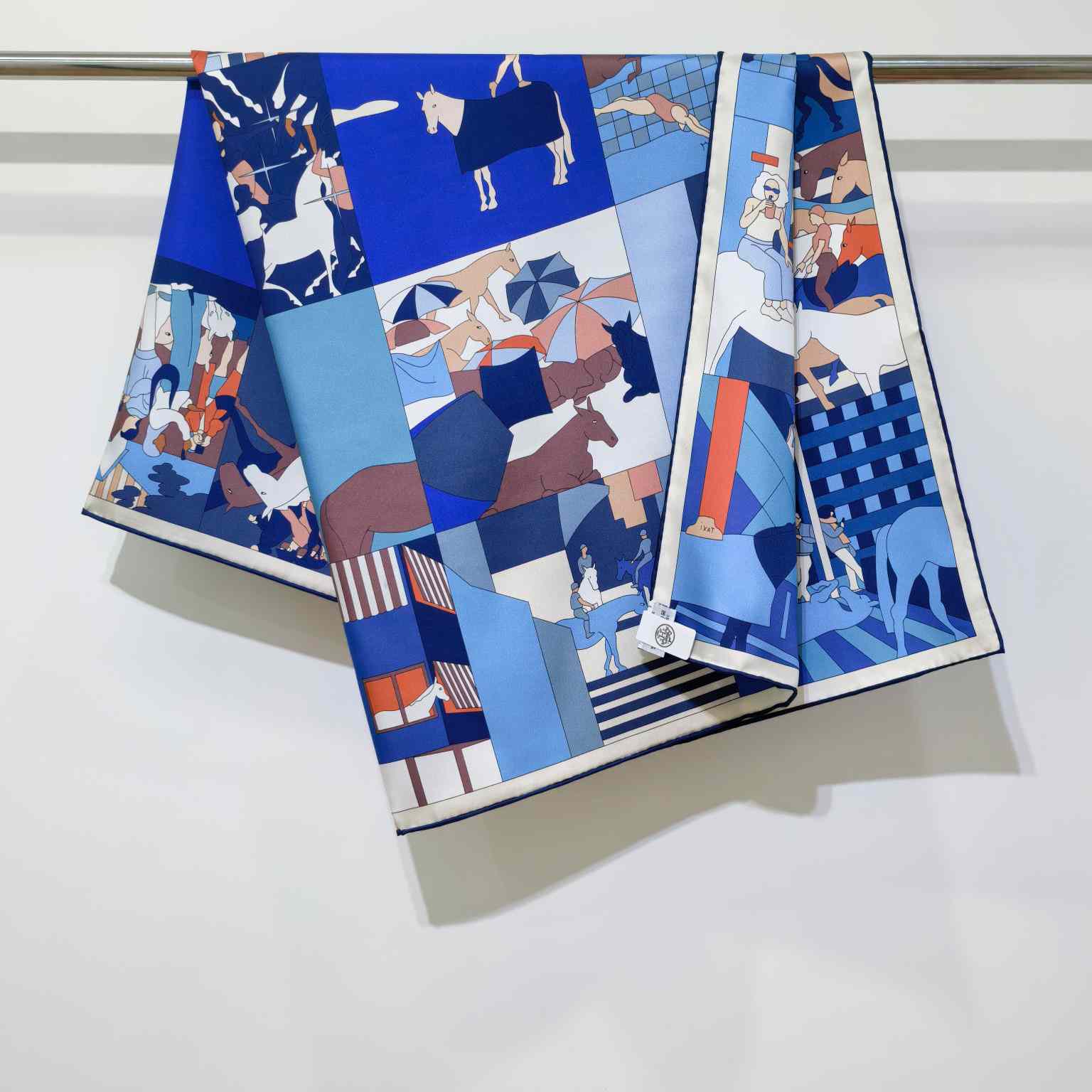Hermes Mon Cheval Et Moi Scarf 90 - DesignerGu