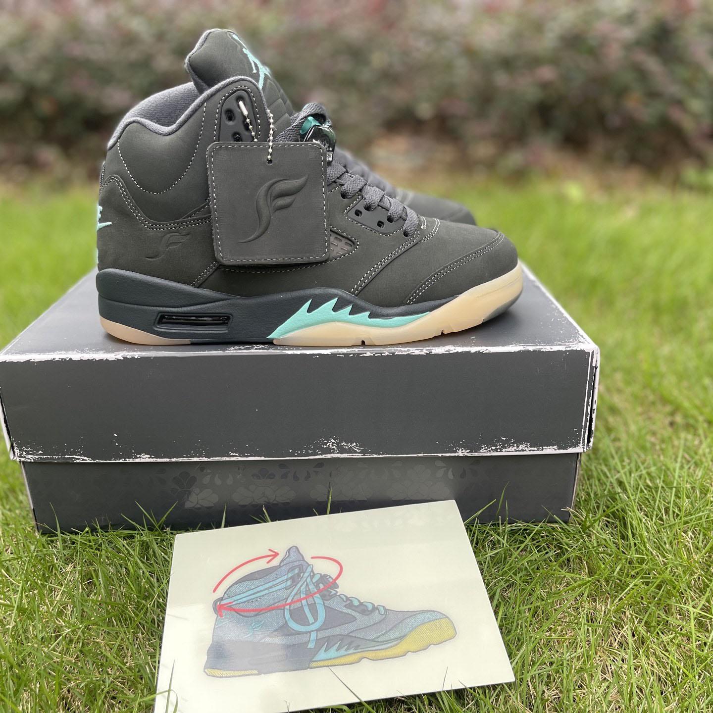 Solefly x Air Jordan 5 Retro  IU0734-001 - DesignerGu