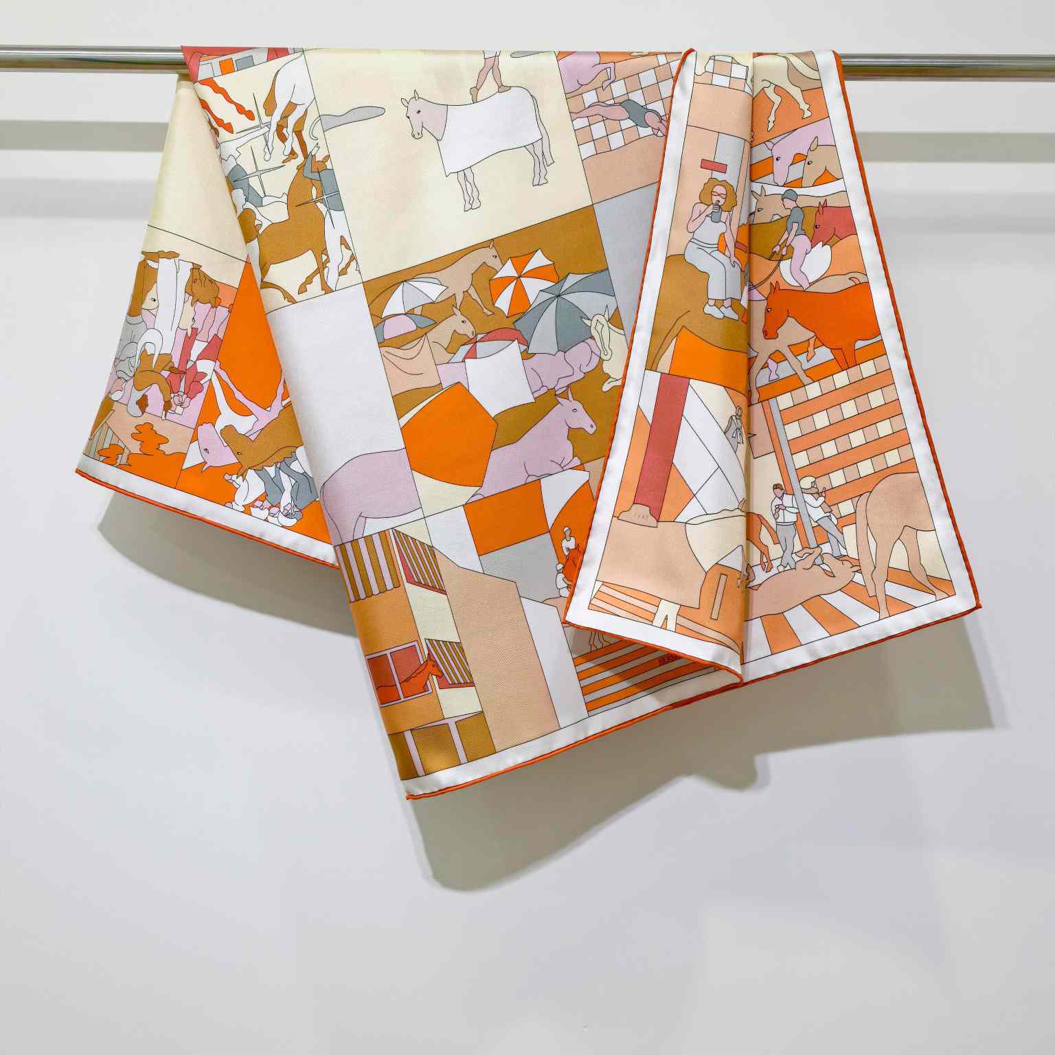 Hermes Mon Cheval Et Moi Scarf 90 - DesignerGu