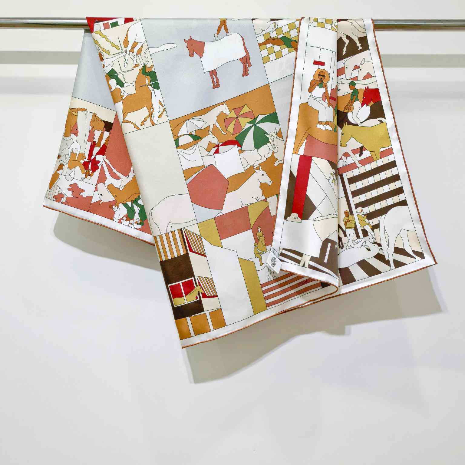 Hermes Mon Cheval Et Moi Scarf 90 - DesignerGu