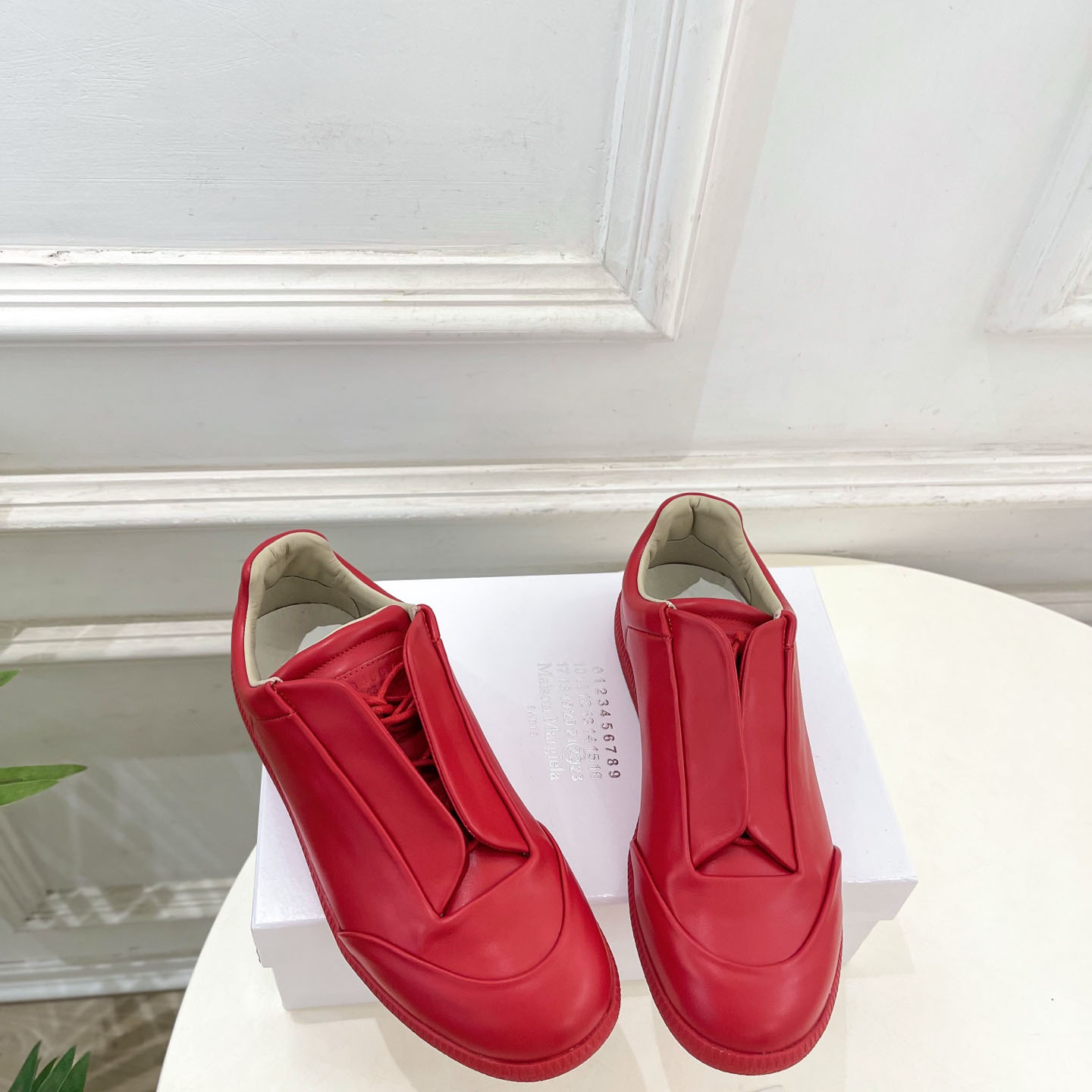 Maison Margiela 22 Future Low Top Sneaker 'Red' - DesignerGu
