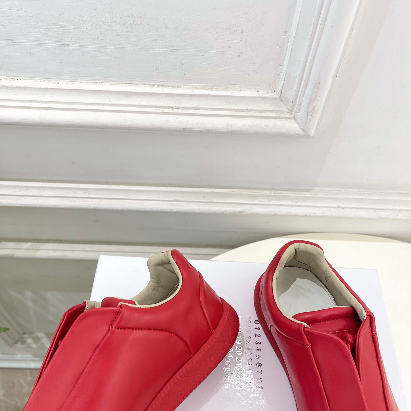Maison Margiela 22 Future Low Top Sneaker 'Red' - DesignerGu