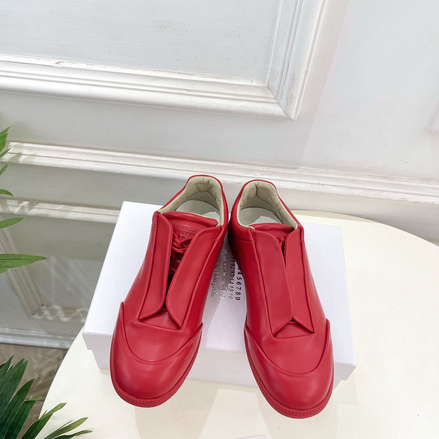 Maison Margiela 22 Future Low Top Sneaker 'Red' - DesignerGu