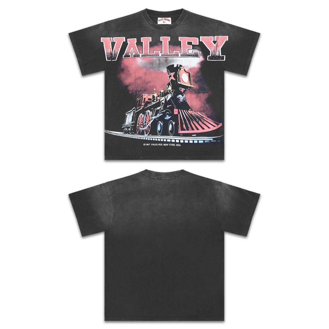 Vale Forever Graphic-Print Distressed T-shirt - DesignerGu