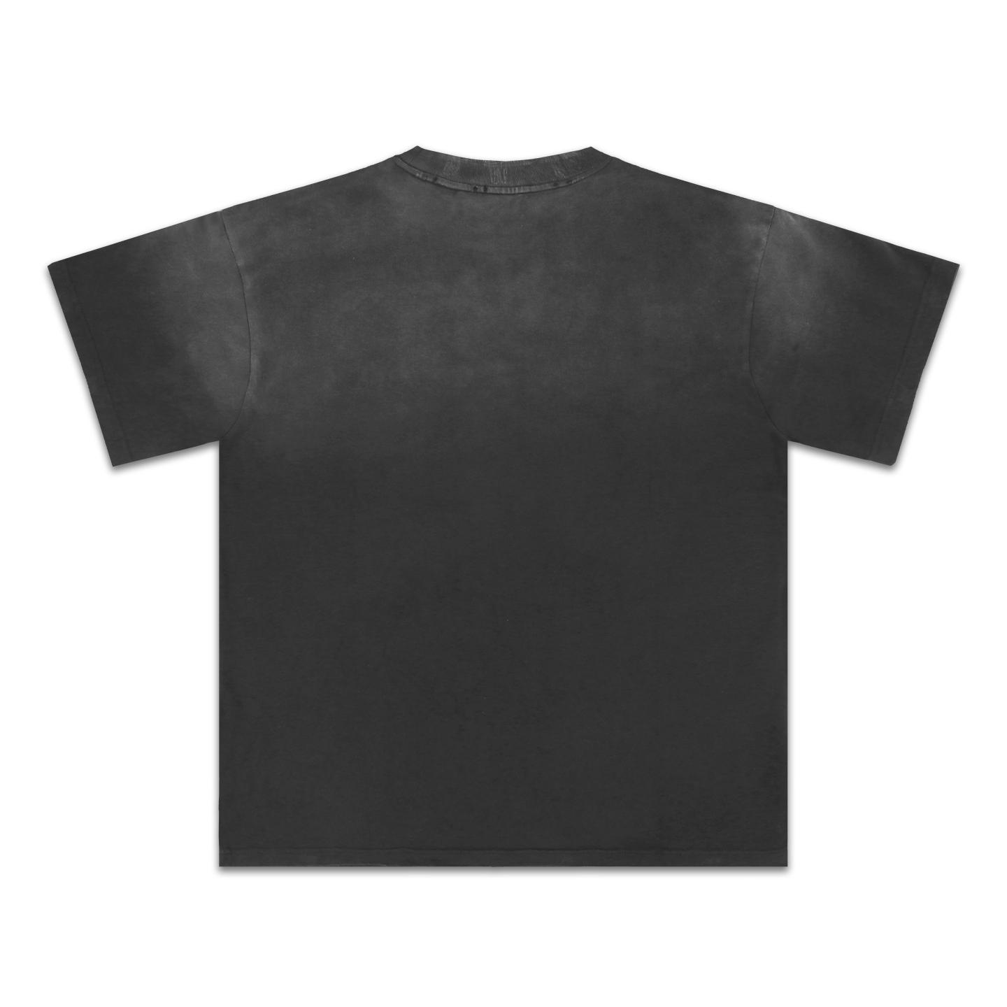 Vale Forever Graphic-Print Distressed T-shirt - DesignerGu