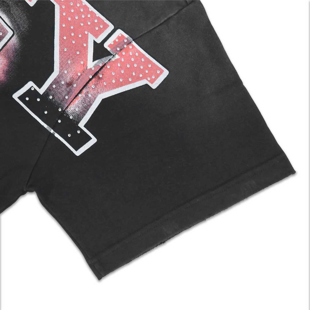 Vale Forever Graphic-Print Distressed T-shirt - DesignerGu
