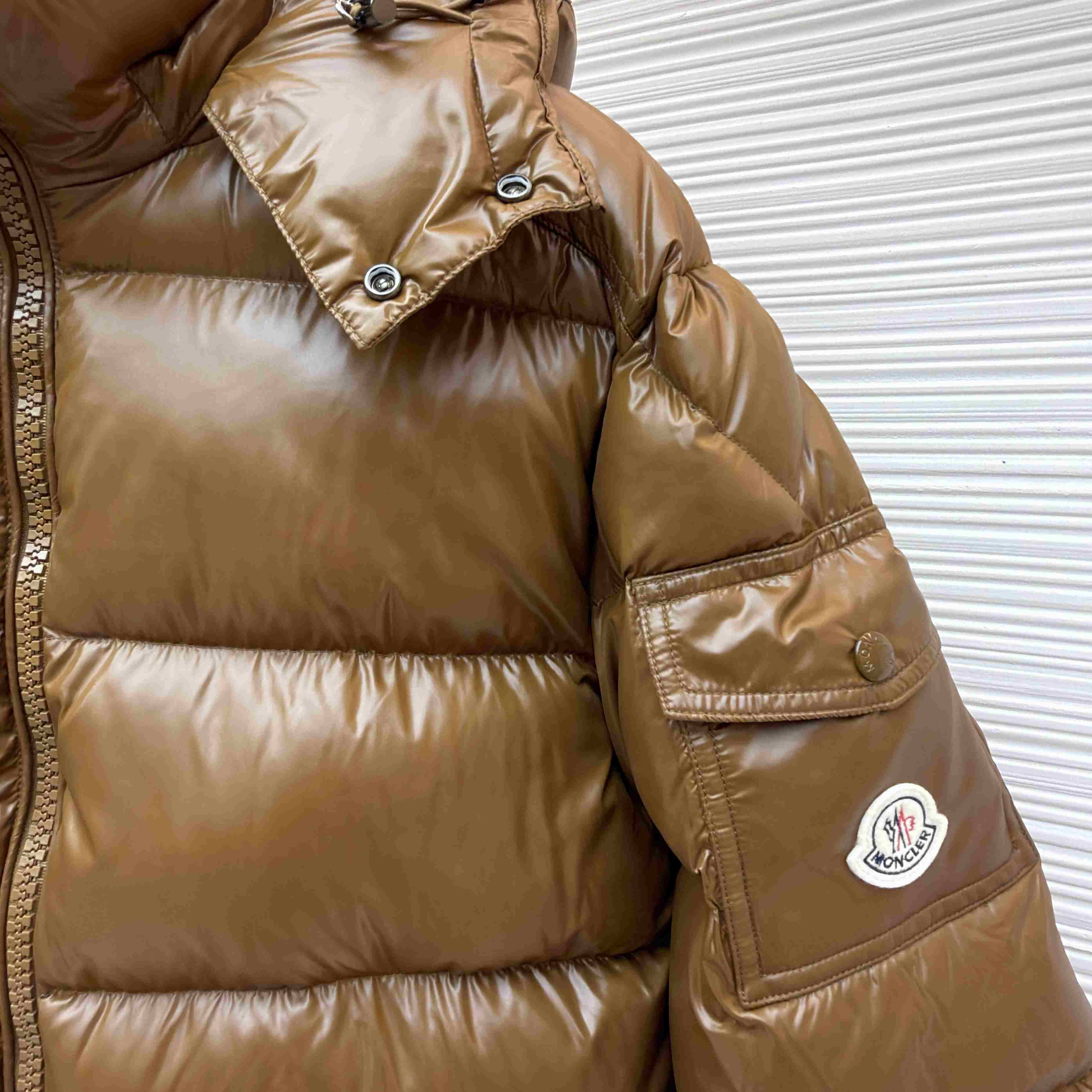 Moncler Maya Hooded Short Down Jacket - DesignerGu