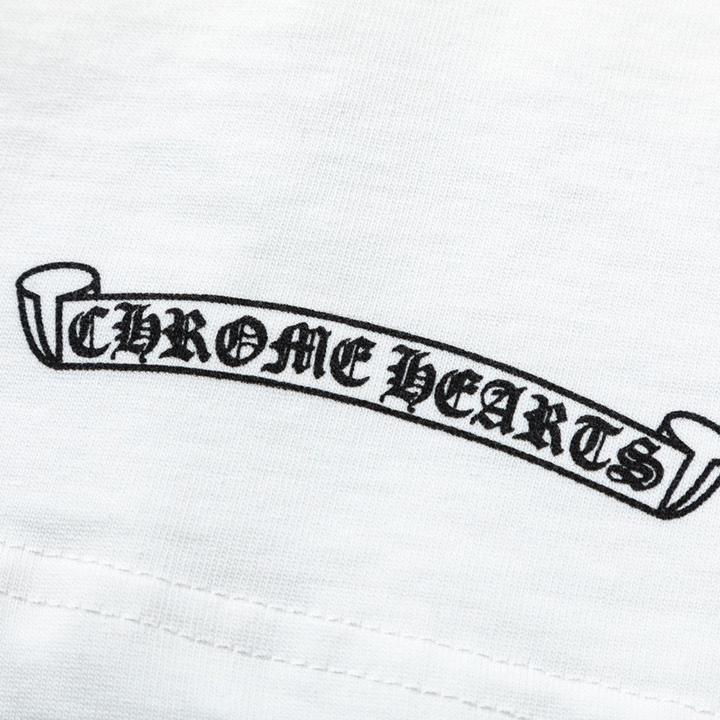Chrome Hearts Long Sleeve Shirt 'White' - DesignerGu