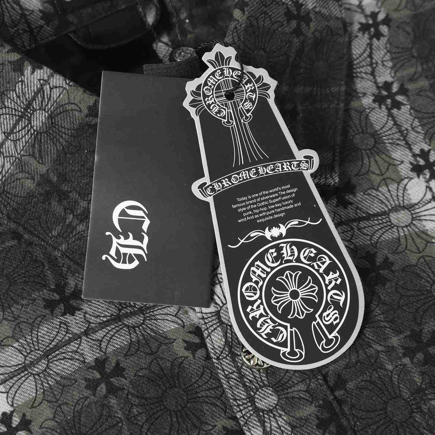 Chrome Hearts Monogram Cross Patch Flannel Shirt - DesignerGu
