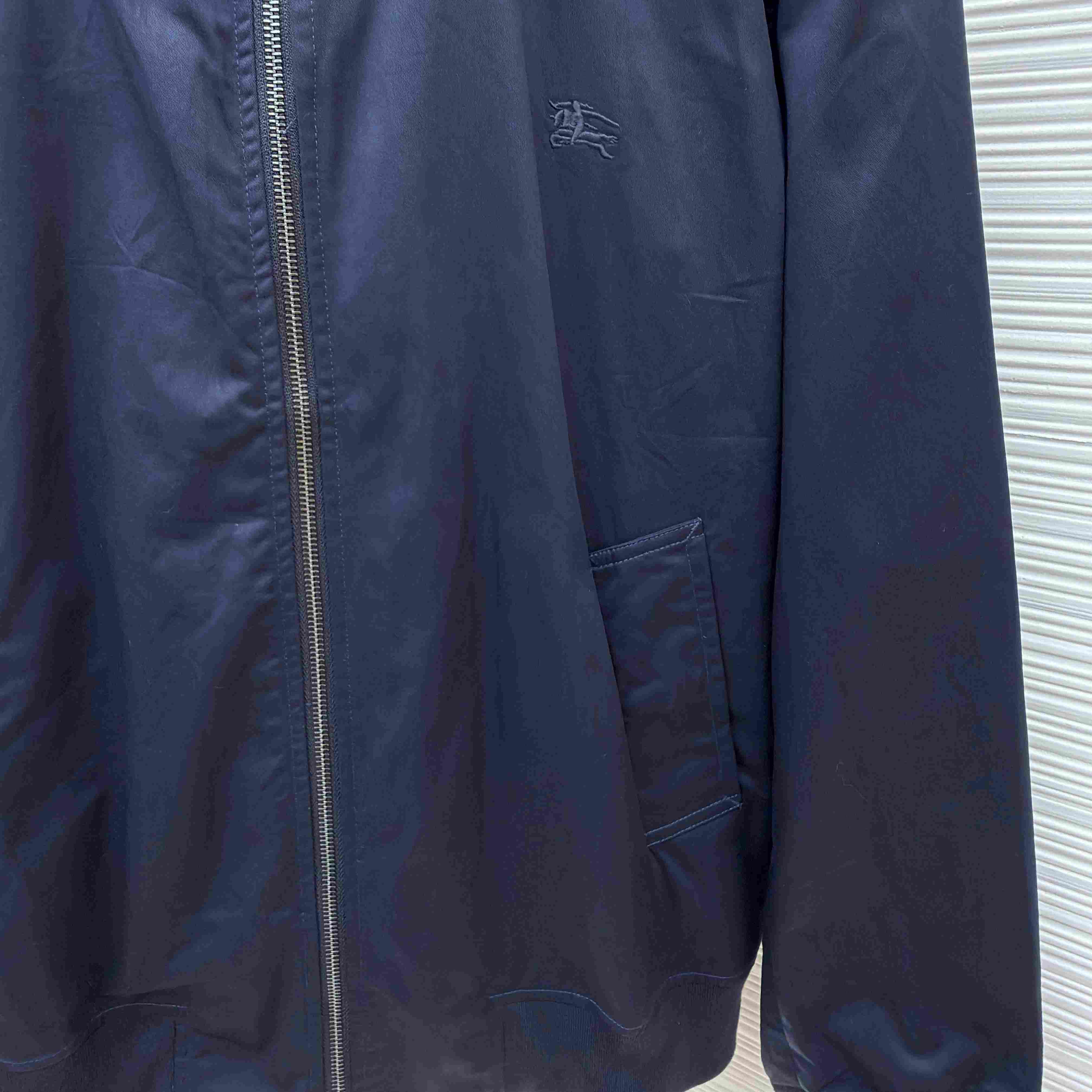 Burberry Gabardine Glenfields Harrington Jacket - DesignerGu