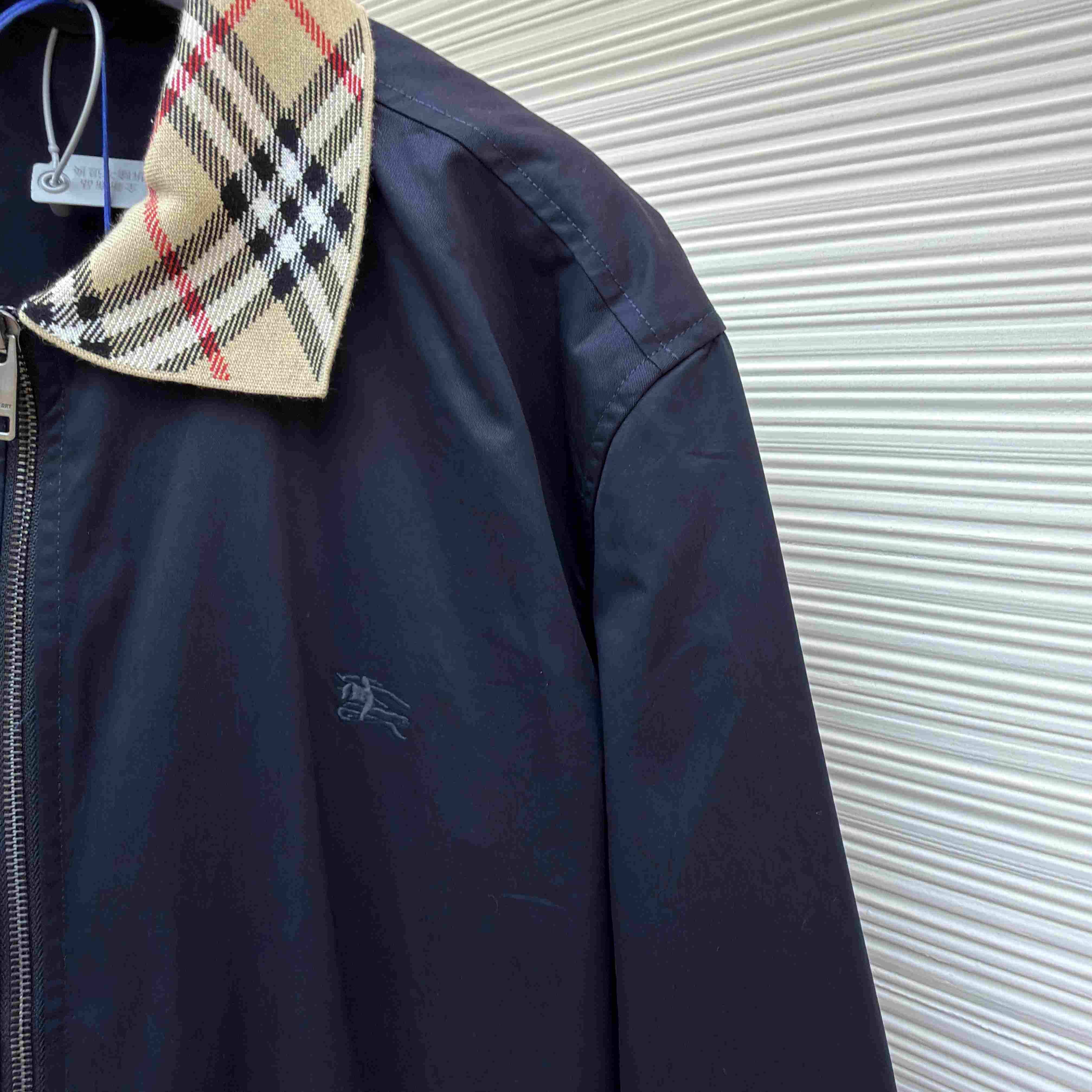 Burberry Gabardine Glenfields Harrington Jacket - DesignerGu