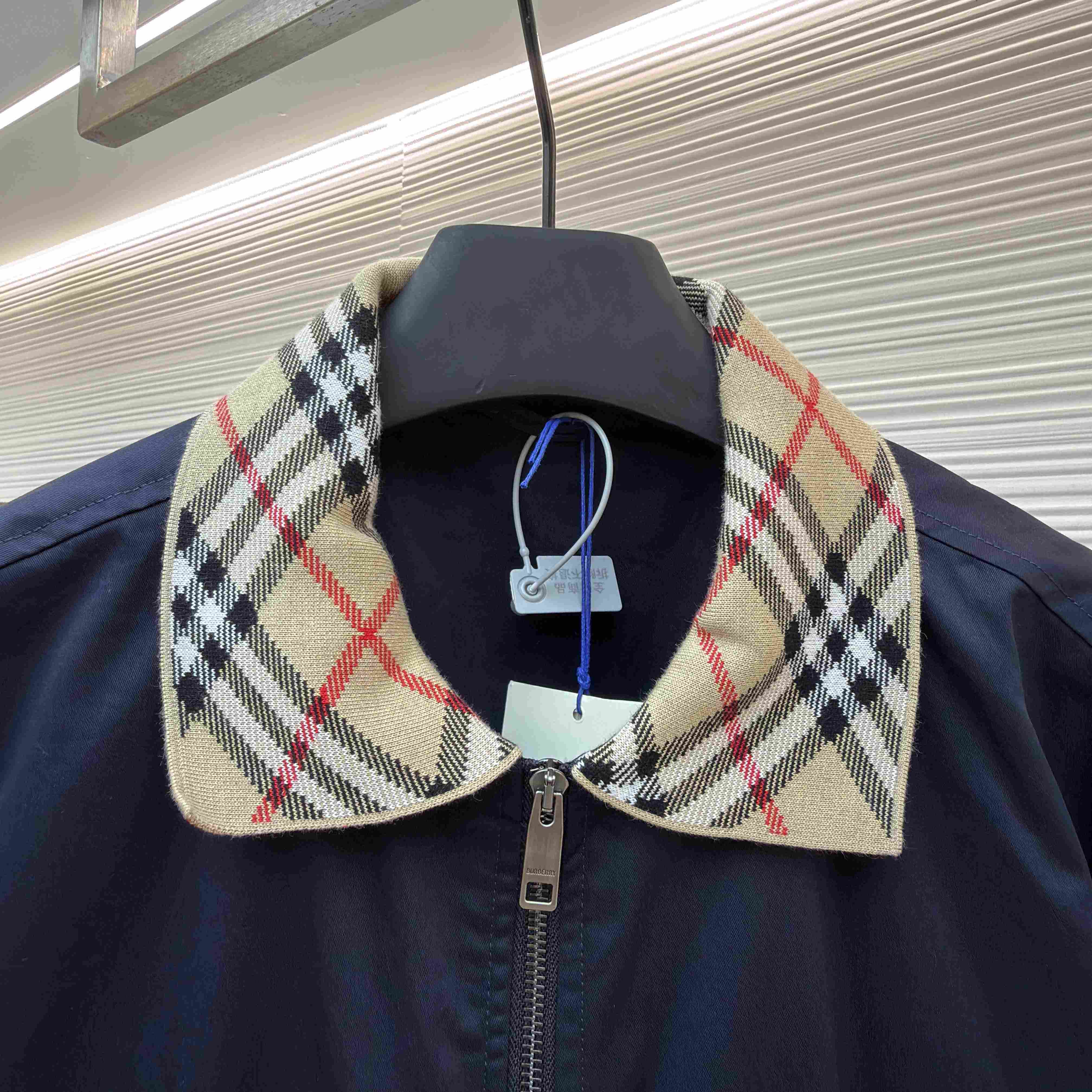Burberry Gabardine Glenfields Harrington Jacket - DesignerGu