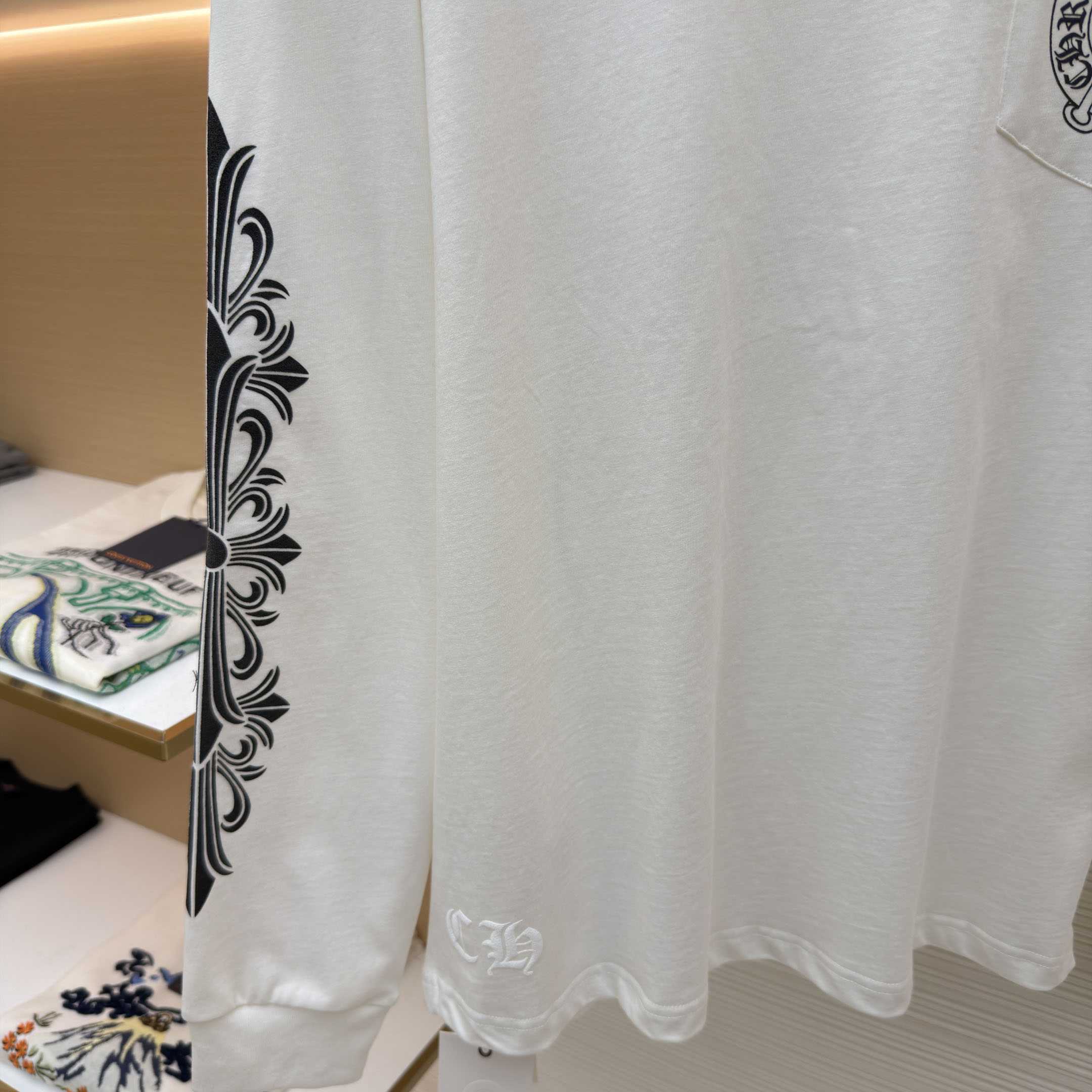 Chrome Hearts  Horseshoe Long Sleeve Tee - DesignerGu